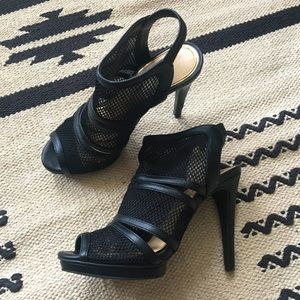 Cage Stiletto Sandals by Jessica Simpson